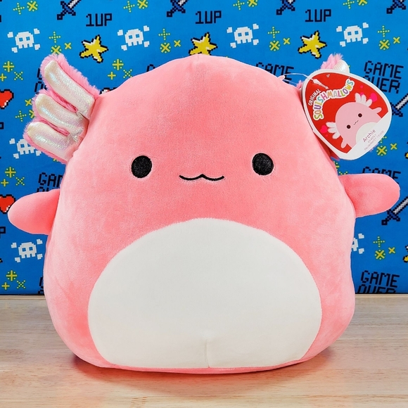 Squishmallow Archie the Axolotl 11" UltraSoft Stuffed Valentine's Day Plush NWT - Picture 1 of 12